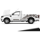 Calco Ford Ranger 2013/19 Cabina Simple Metric Txt Juego