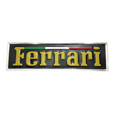Emblema Ferrari Lamina Troquelada Auto Camioneta Camion Moto