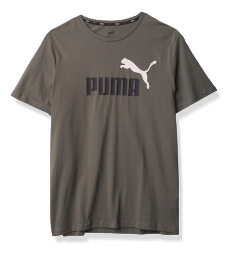 Puma Camiseta Esencial Con Logo De 2 Colores Para Hombre, Ga