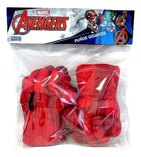 Puños Par Guantes Gigante Marvel Avengers Spiderman Hulk