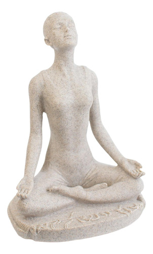 Estatua De Yoga, Estatua De Dama, Adorno De Colección De
