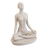 Estatua De Yoga, Estatua De Dama, Adorno De Colección De