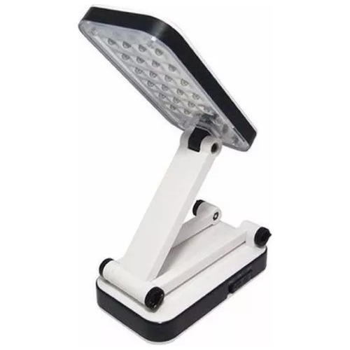 Luminária Led Recarregável Flexível Para Mesa 360 Garra Clip