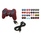 Kit Carga Ps3 ( Cable Datos 1.8m + 1 Forro + 2 Gris )