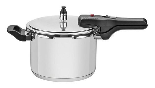 Panela De Pressão 6l Inox Fundo Triplo Brava Tramontina