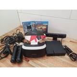 Playstation Vr Ps4 Casco  + Camara + 2 Move + 2 Juegos 