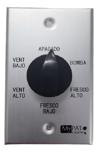 Control Para Aire Lavado Evaporativo De 6 Posiciones 