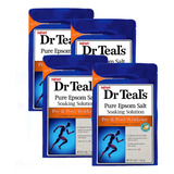 Dr. Teals - Solución De Remojo De S 3 Pound (pack Of 4) Drtl
