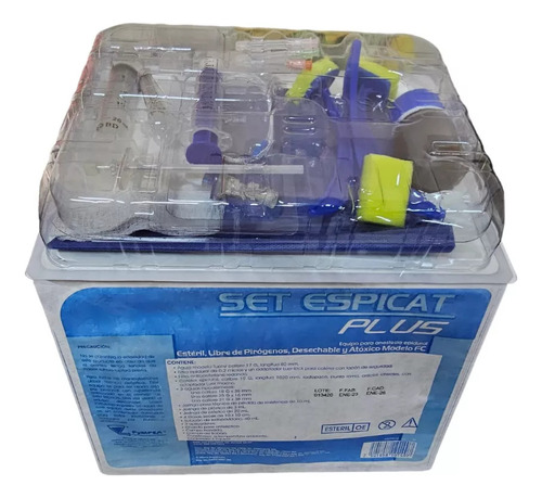 Equipo De Bloqueo Epidural Espicat Caja C/10 Equipos