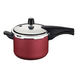 Panela De Pressão Antiaderente 24cm 6 Lt Vermelho Tramontina