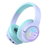 Iclever Auriculares Bluetooth Niños Con Luces Led, Bth18 43h