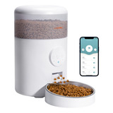 Wopet Dispensador Automático De Comida Para Gatos, Comedero