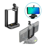 Soporte Adaptador De Celulares Para Tripode Y Monopod Baston Rosca