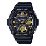 Relógio Casio Masculino Standard Aeq-120w-9avdf