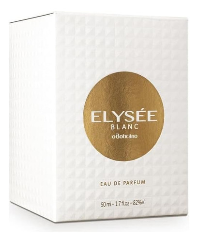 Perfume Elysée Blanc Eau De Parfum 50ml Oboticario