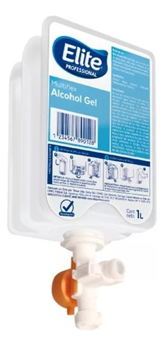 Alcohol Gel Elite Multiflex 6 Unidades X 1 Litro