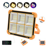 Reflector Recargable Solar Led Potencia Exterior Alta 3000w