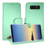 Funda Tipo Cartera De Lujo Premier Para Galaxy Note 8