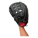 Guante Radach Fielder 12.75 Pulgadas Mod 620 Zurdo Negro