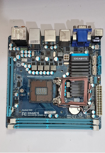 Placa Mãe Gigabyte Ga-h67n-usb-b3  1155 Intel Ddr3 C/defeito