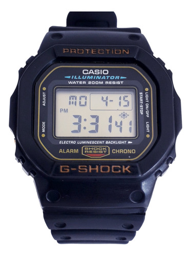 Casio G-shock Antigo Dw-5600eg-9v Serie Ouro Raro - Ano 1996