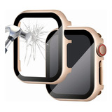 Glass +case Para Apple Watch Case Series Se 6 5 4 3 2, Metal