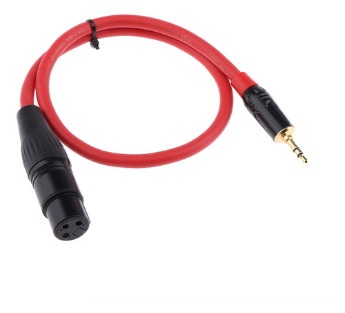 Cable De Audio De Xlr A Macho 3.5 Mm, Cable Adaptador