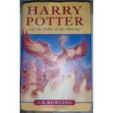 Harry Potter Orden Fenix Ingles Tapa Dura Ed De Epoca 2003