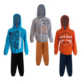 3 Conjunto Infantil Inverno Masculino Tamanho 10/12/14 Anos