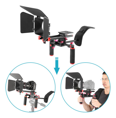 Kit Estabilizador Neewer Para Grabación De Videos Red Dslr