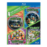 Blu Ray Turtles Four Pack 4 Films Tortugas Ninjas      