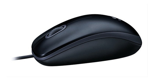 Mouse Logitech Usb M90 Negro 1000 Dpi Ambidiestro