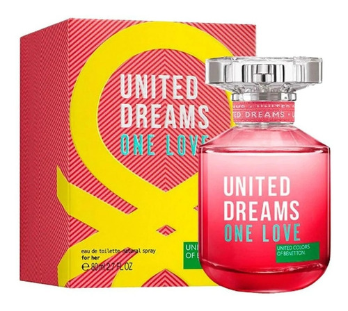 Benetton United Dreams One Love For Her Edt 80ml Premium