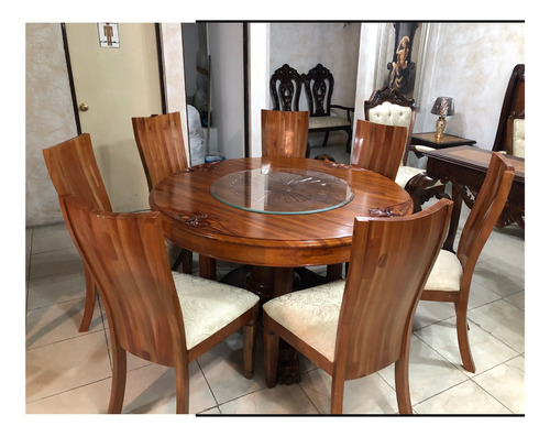 Comedor De Madera De Cedro Rustico Elegante