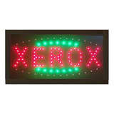 Painel De Led Letreiro Luminoso Placa Xerox 110v 