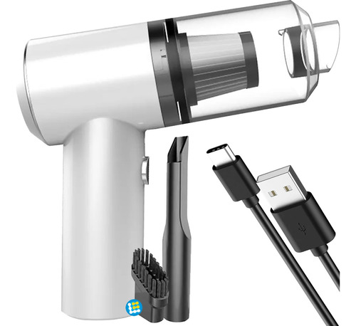 Portátil Aspirador De Pó Vertical Bivolt Usb Recarregável