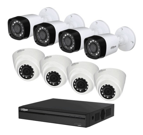 Cámaras Dahua Hdcvi 1080p Kit De 8 Cámaras 1 Xvr 8ch