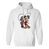 Sudadera Con Gorro Minnie Y Mickey Mouse Beso De Amor