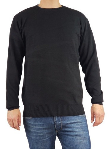 Sweater Tejido Hombre Cuello Redondo Hilo S A Xxl