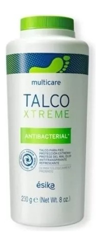 Talco Xtreme De Pies Antibacterial De Esika 230gr