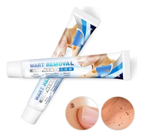 02 Pomada Wart Elimina Verrugas Genitais Creme 20g Oferta