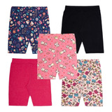 Kit 10  Shorts Feminino  Bermudas Infantil Atacado Sortido