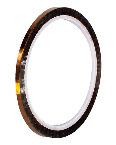 Fita Térmica Poliamida Tipo Kapton 3mm X 33m