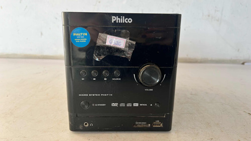 Central Rádio Philco Micro System Ph671n Bivolt No Estado