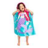 Capa De Toalla De Playa Con Capucha Para Nios Pequeos, 100%