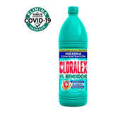 Caja Cloro Cloralex 12 Botellas De 950 Ml