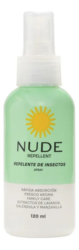 Repelente Nude Frasco 120 Ml - Ml