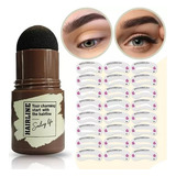 Kit Modelado Sellos Cejas Maquillaje 24 Plantillas Sombra 