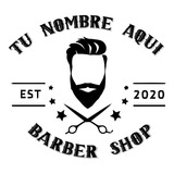 Vinil Decorativo Personalizado Sticker Para Negocio Barberia