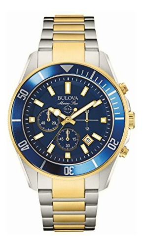 Reloj Bulova Marine Star Para Caballero 98b230